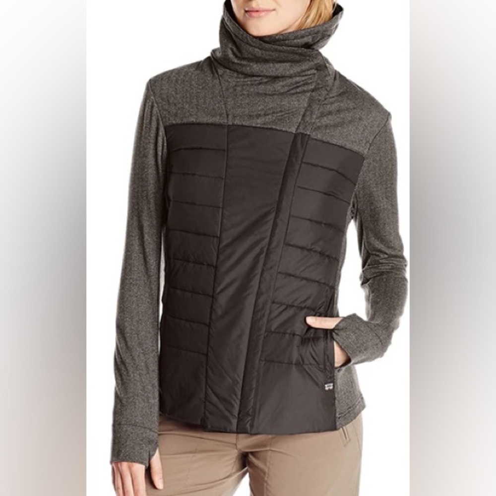 [L]Helly Hansen Women Astra Insulated Jacket Herringbone Pattern thumb hole